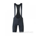 Mens mille bib şort qara velosiped bib şort